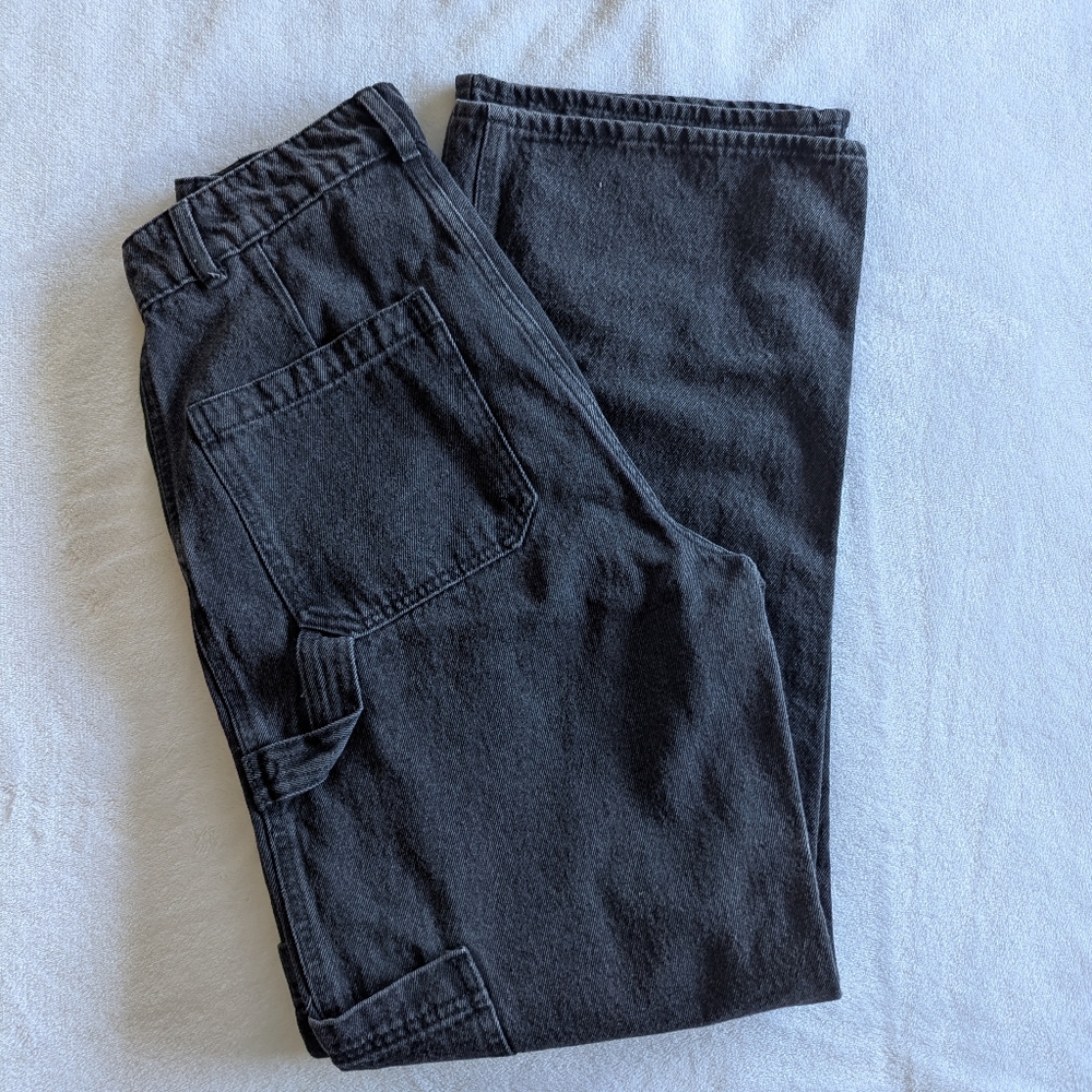 H&M Black Cargo Jeans - Picture 5 of 7